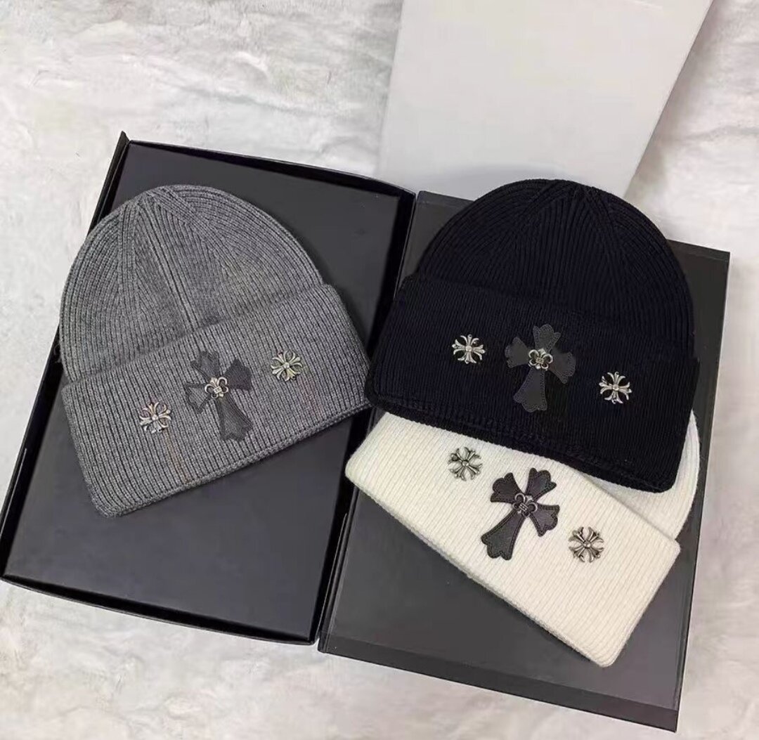 Шапка-бини Chrome Hearts для мужчин и женщин