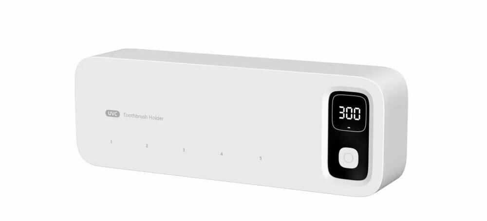 Картинки Умный Ультрафиолетовый стерилизатор для зубных щеток Xiaomi белое/ Держатель для зубных щеток