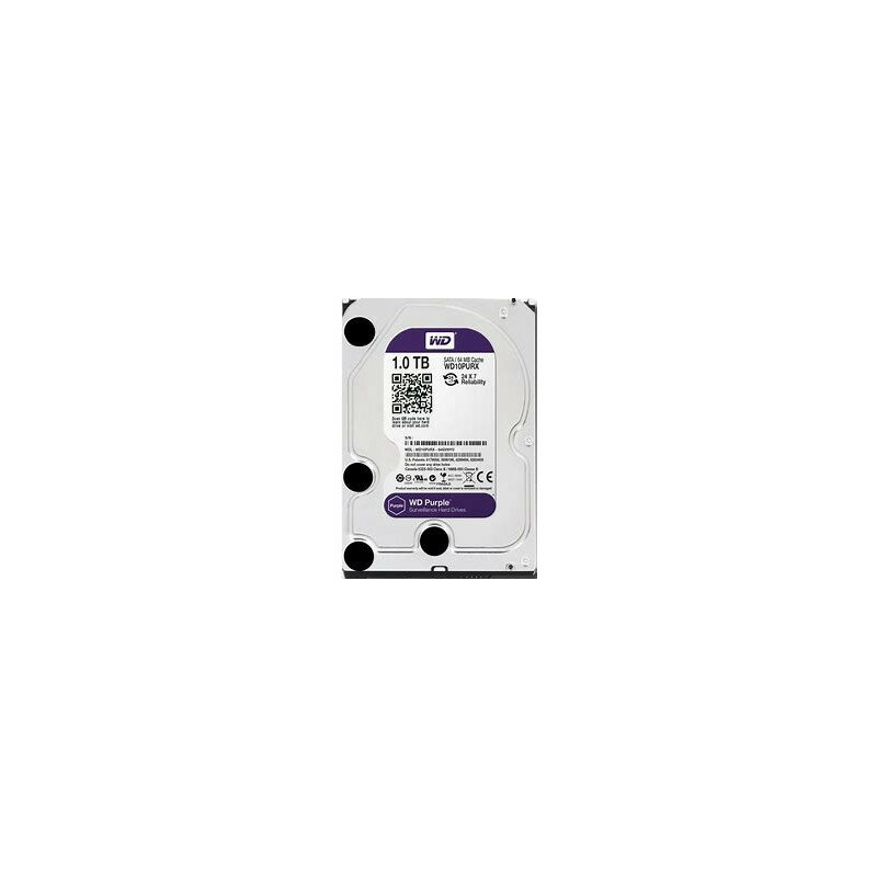 Жесткий диск WD Purple DS WD10PURX-78, 1ТБ, 3,5", для видеонаблюдения