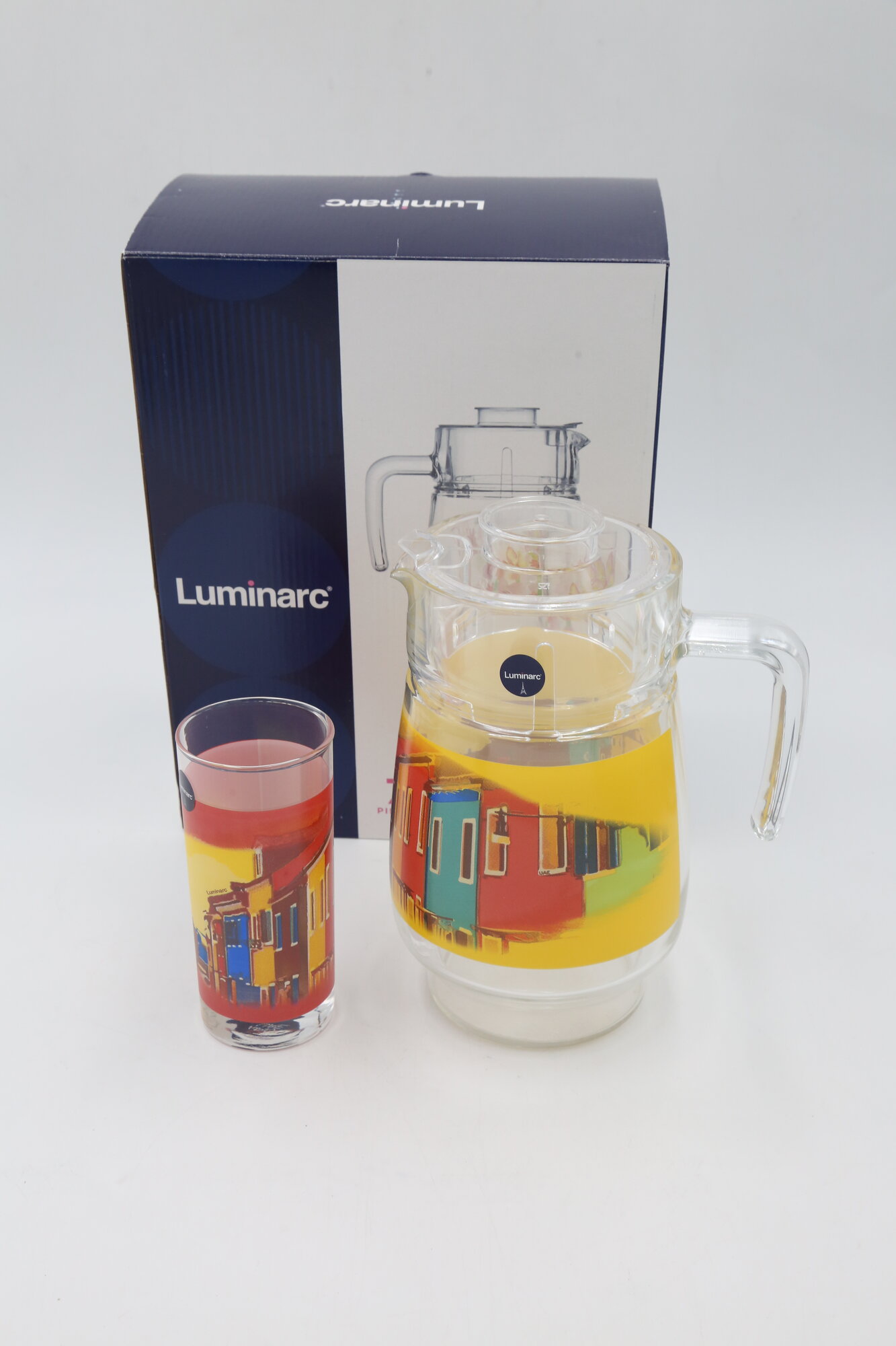 Набор для напитков LUMINARC "BURANO AMST+TIVOLI" V6657 7пр 1х3