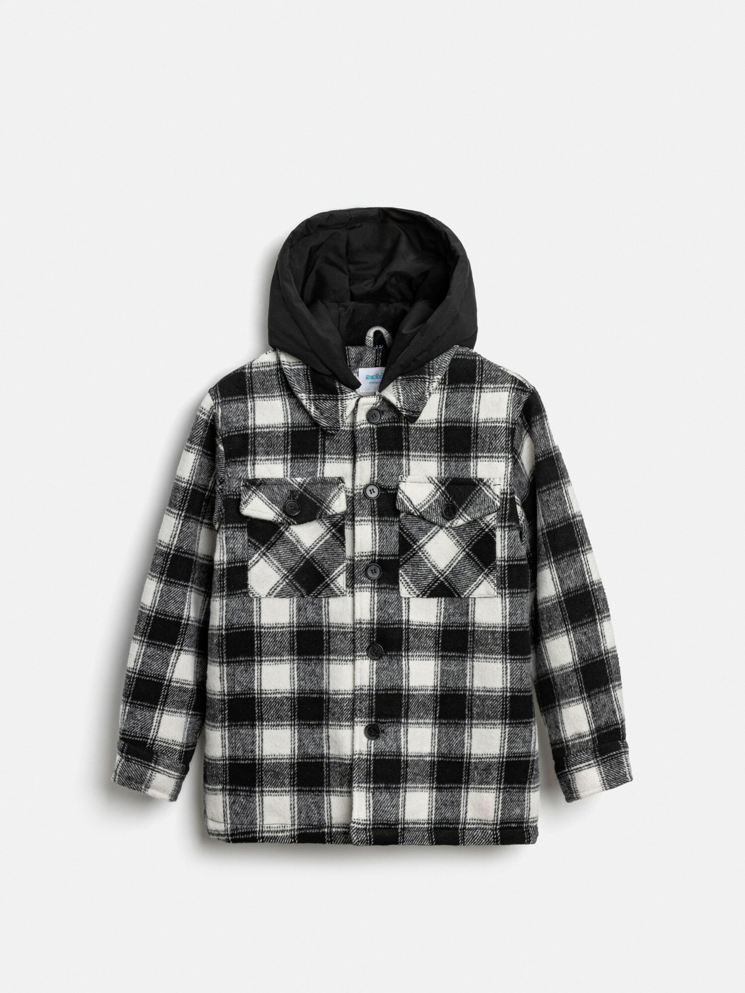 Куртка Acoola, размер 146, черно-белый — фото 1