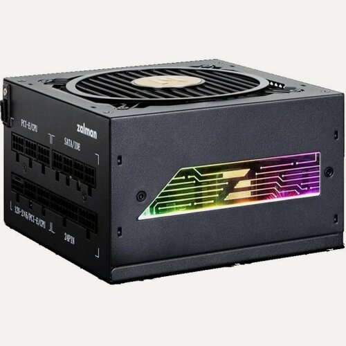 Изображение товара Блок питания Zalman TeraMax II VIEW, 1000W, 80+ Gold, ATX3.1 (ZM1000-TMX2 VIEW)