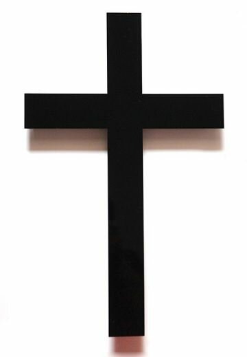 Светильник настенный декоративный Крест с подсветкой - cross