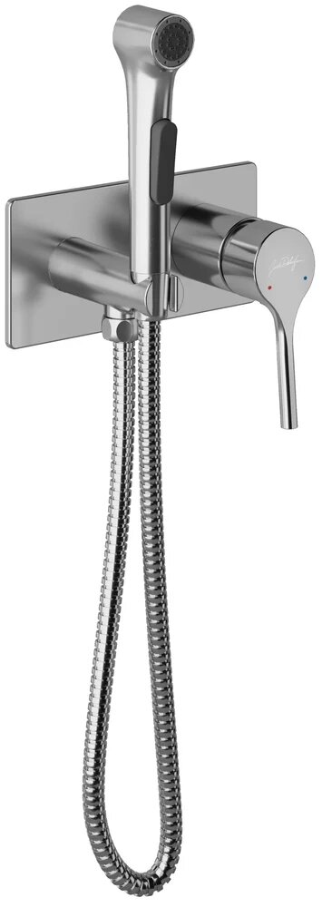 Гигиенический душ Jacob Delafon Elate E25838-CP со смесителем встраиваемый латунь хром скрытого монтажа