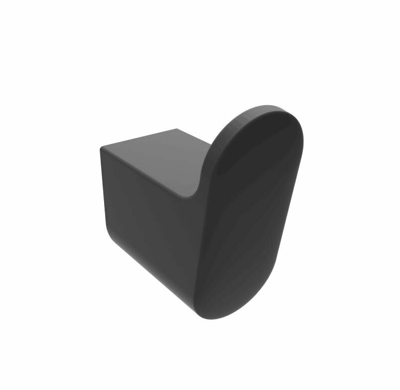 Крючок Lemer Elbe цвет черный