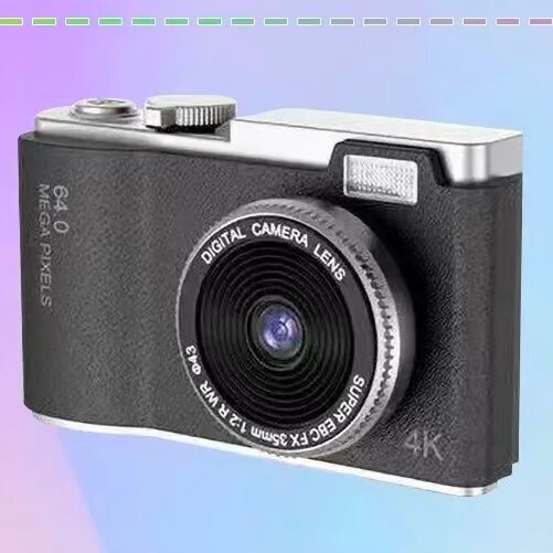 Компактный фотоаппарат 64 Мп CMOS CX ударопрочный фиолетовый