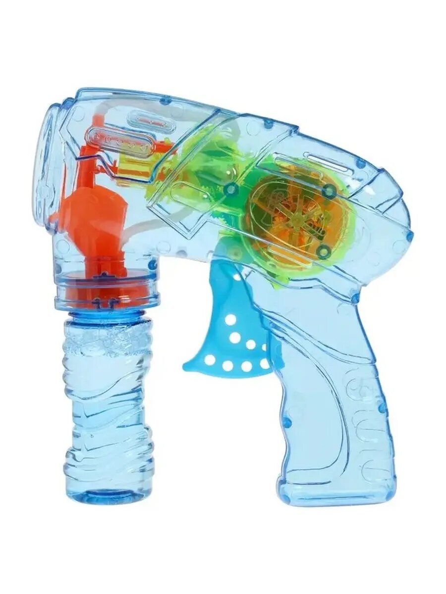 Детский пистолет для мыльных пузырей
