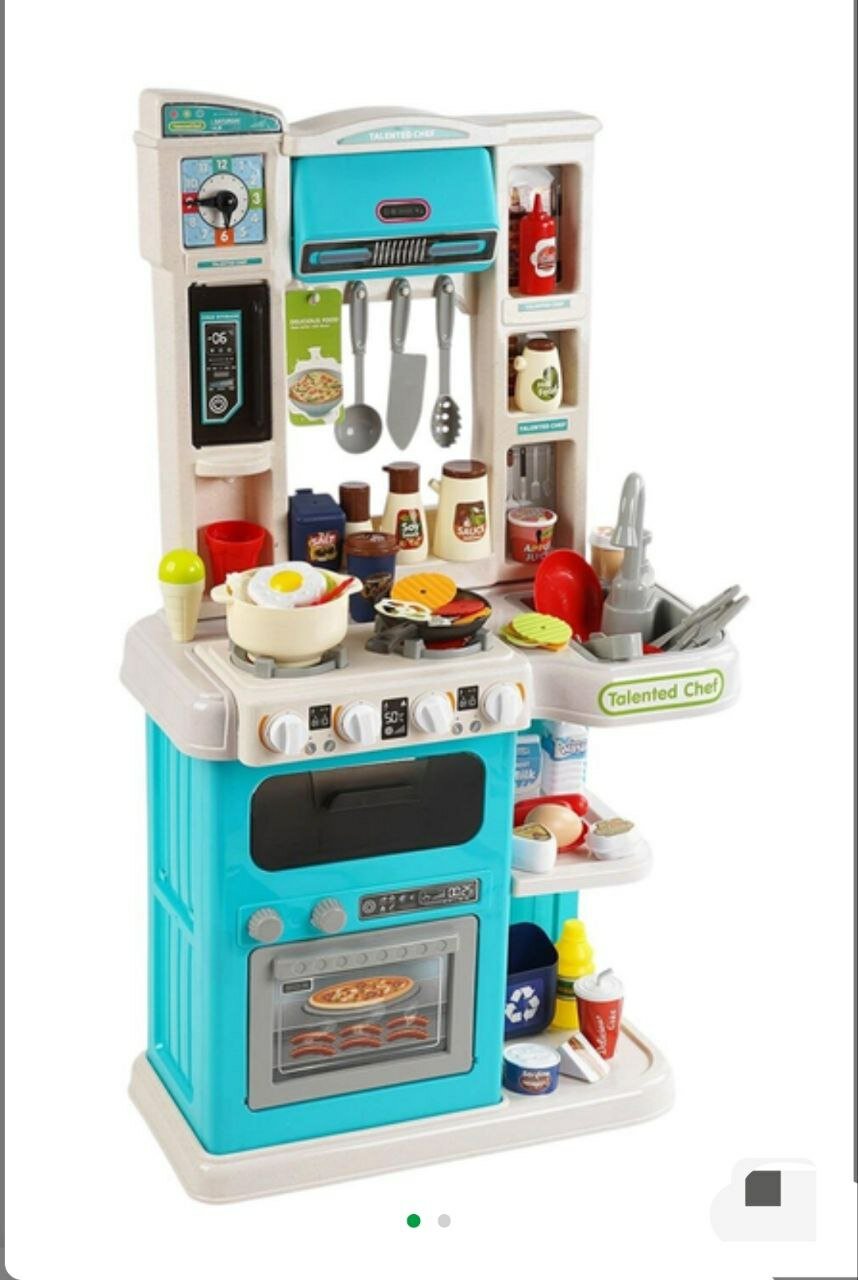 Игровая кухня "Talented Chef", со звуком и водой, высота 78-92 см, от 95-113 аксессуара