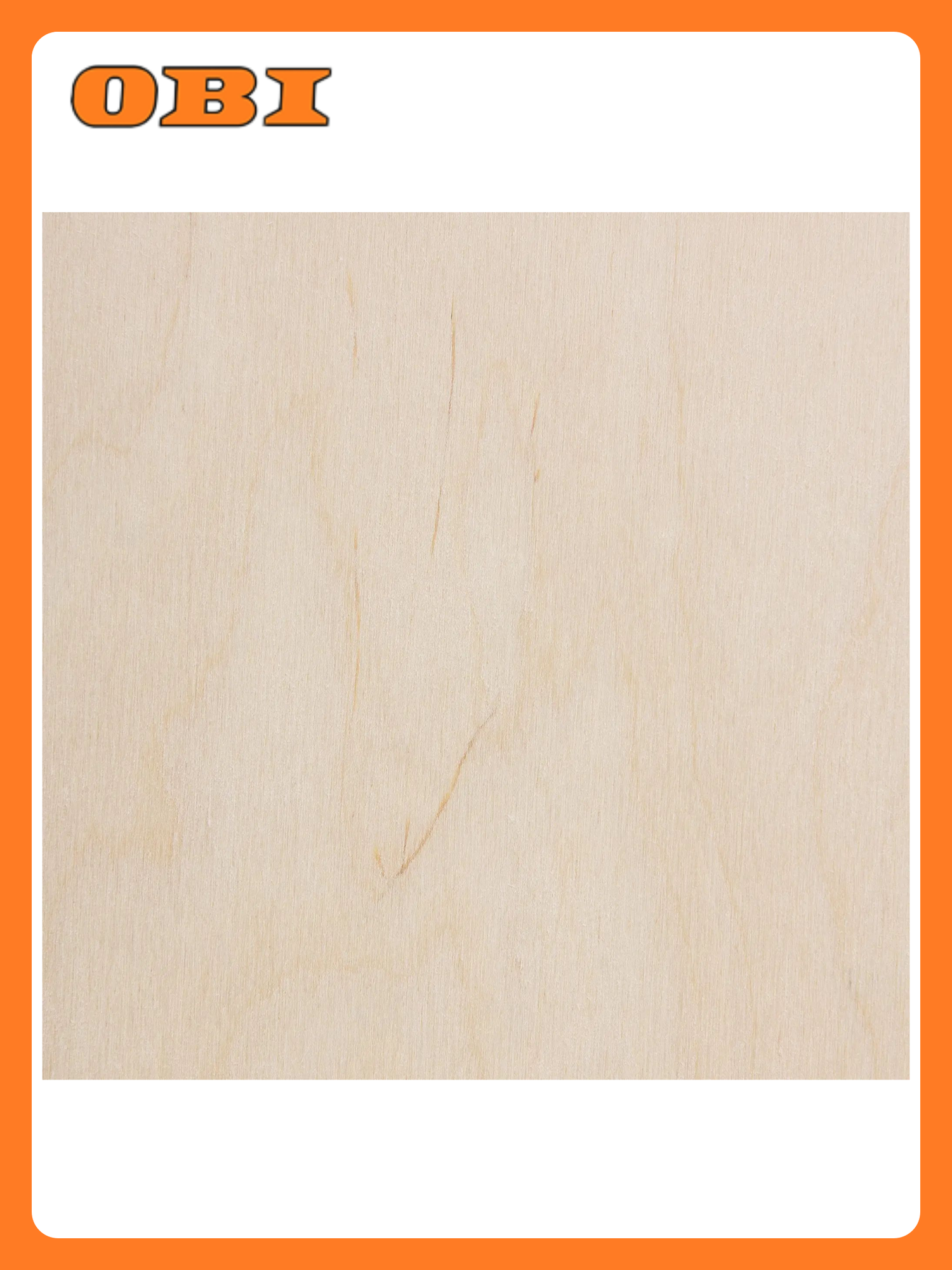 Фанера Сибирский лес базис береза сорт 3/4 шлифованная водостойкая 6мм 1525x1525 мм