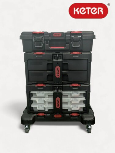 Изображение товара Модульная система Keter Stack's Cart Model 17200020, пластик