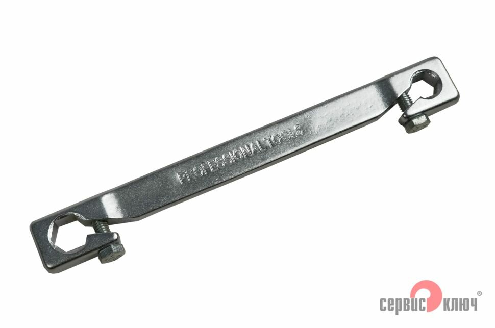 Ключ для прокачки тормозов 10х13 мм, длина 175 мм, Сервис Ключ — фото 1