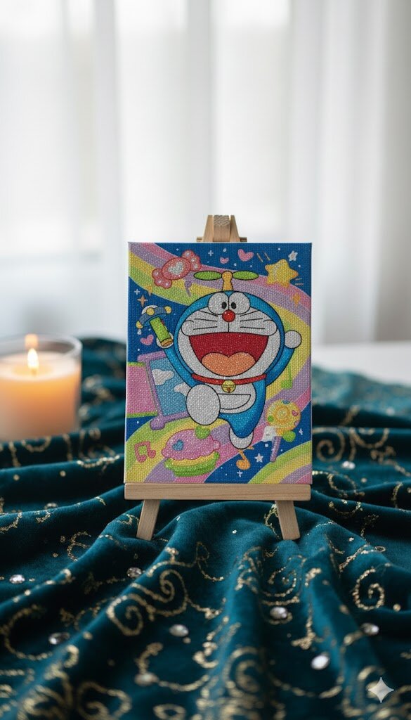 Алмазная мозаика, на подрамке, картина кристаллами, набор творчества для детей