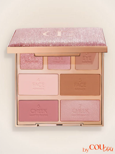 Изображение товара Палетка для макияжа Charlotte Tilbury Hollywood Instant Look in a Palette, оттенок Pretty, Glowing Beauty