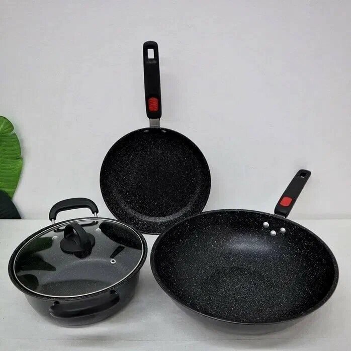 Набор посуды Zepter "Bela", 3 в 1, для поддержания температуры, черный