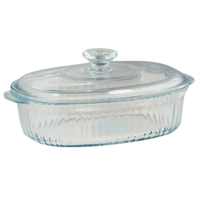 Утятница TODELIA 18л 273х192х119см с крышкой жаропрочное стекло