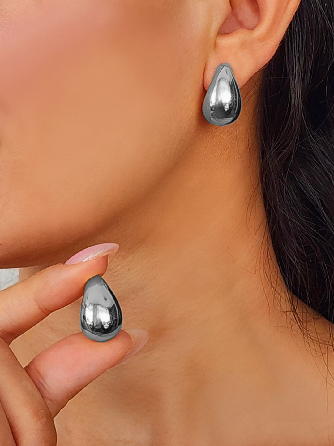 Серьги в форме капли воды, дaaля женщин, легкие и гладкие, украшения, бижутерия