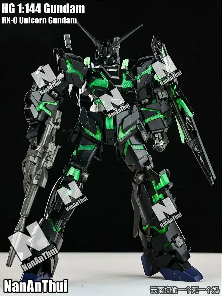 Сборная Игрушечная фигурка модель HG 1:144 Gundam RX-0 Unicorn Gundam , Высококачественная модель