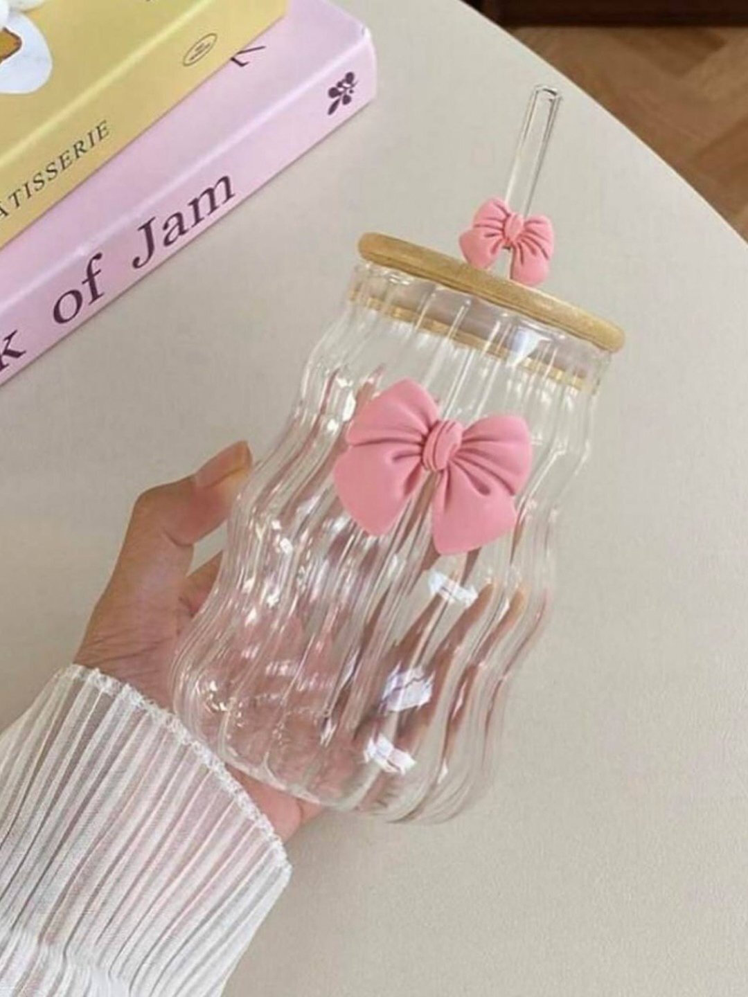 Чашка с трубочкой, стеклянный стакан с трубочкой, 500, 350 мл