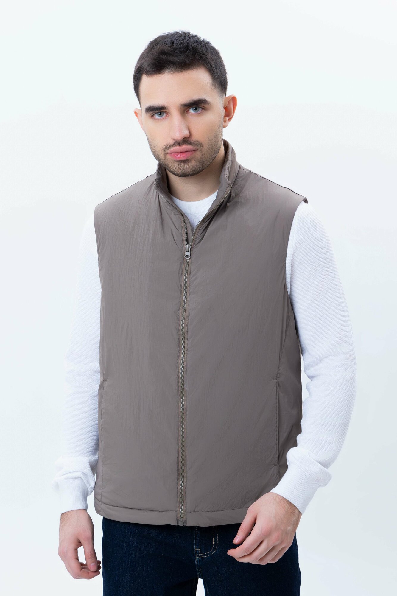 Жилет спортивный TERRA PRO, размер S, beige