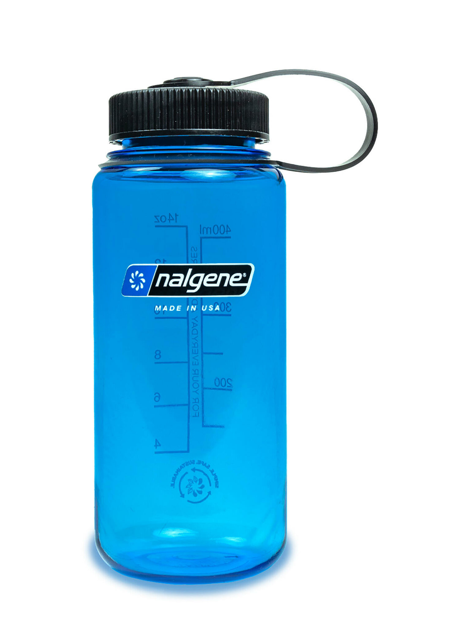 Decathlon Туристическая бутылка, для воды Nalgene Sustain Wide Mouth 500 мл, синяя