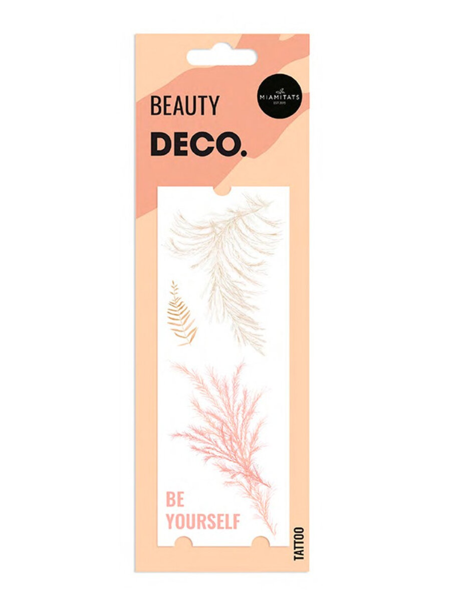 Татуировка для тела DECO. INSPIRATION by Miami tattoos переводная (Be yourself)