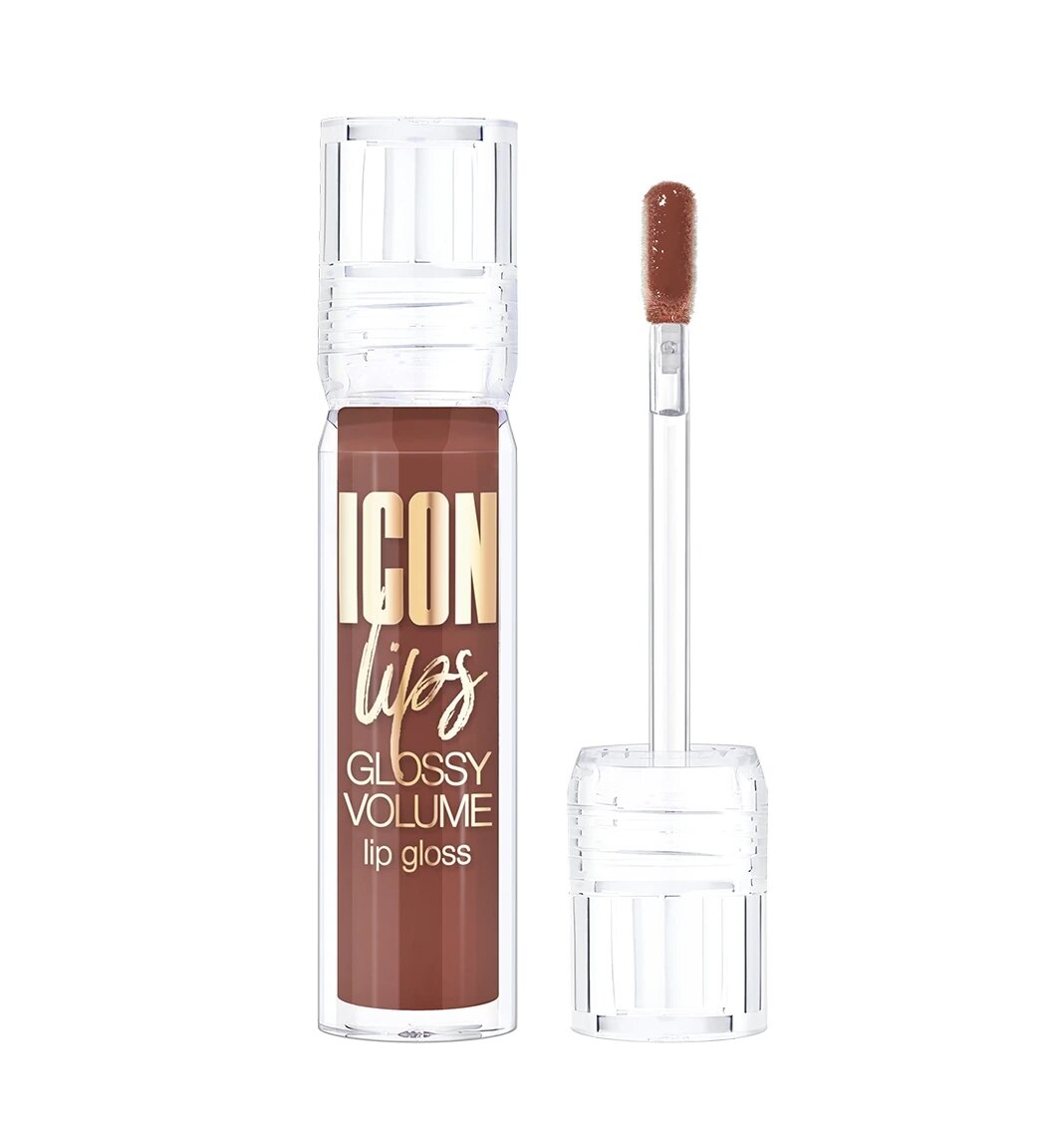 Блеск для губ с эффектом объема ICON lips glossy volume, тон 511, 3,4 г, LUXVISAGE