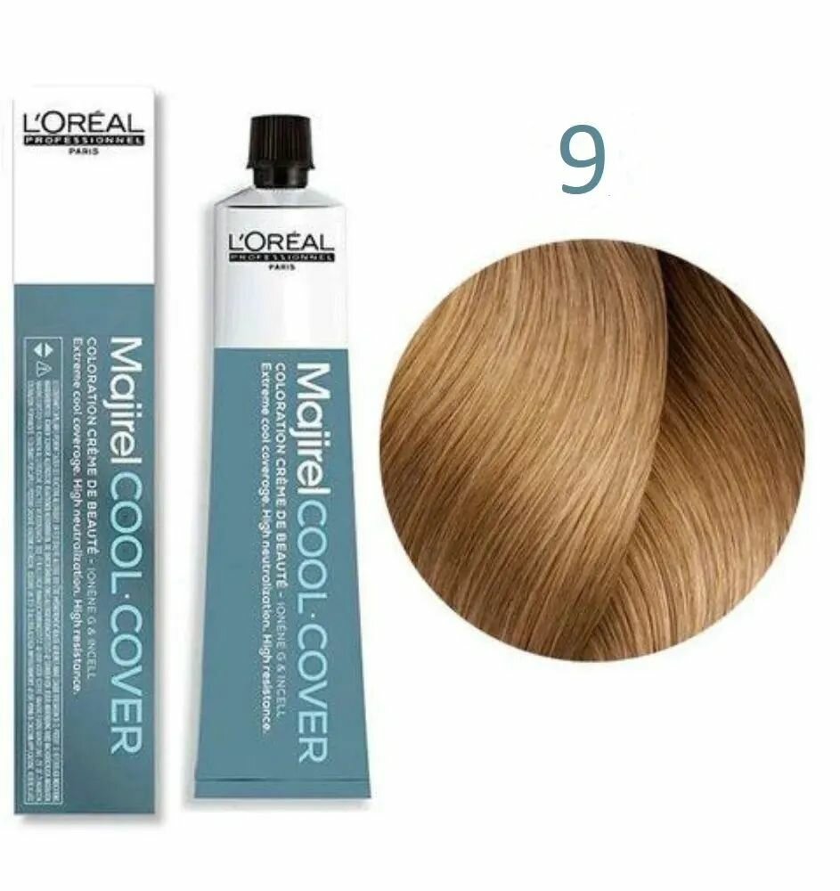 Loreal Majirel Cool Cover 9 - Краска для волос, 50мл