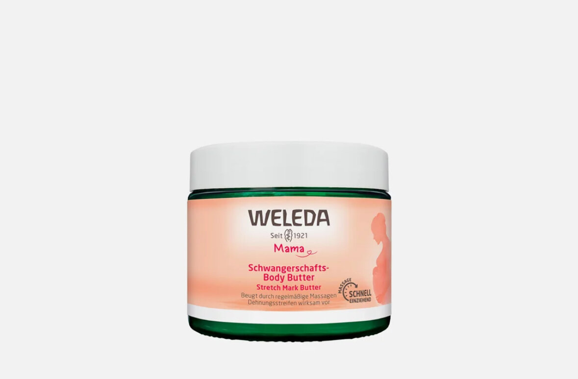 Крем-баттер для профилактики растяжек, 150 мл WELEDA stretch mark