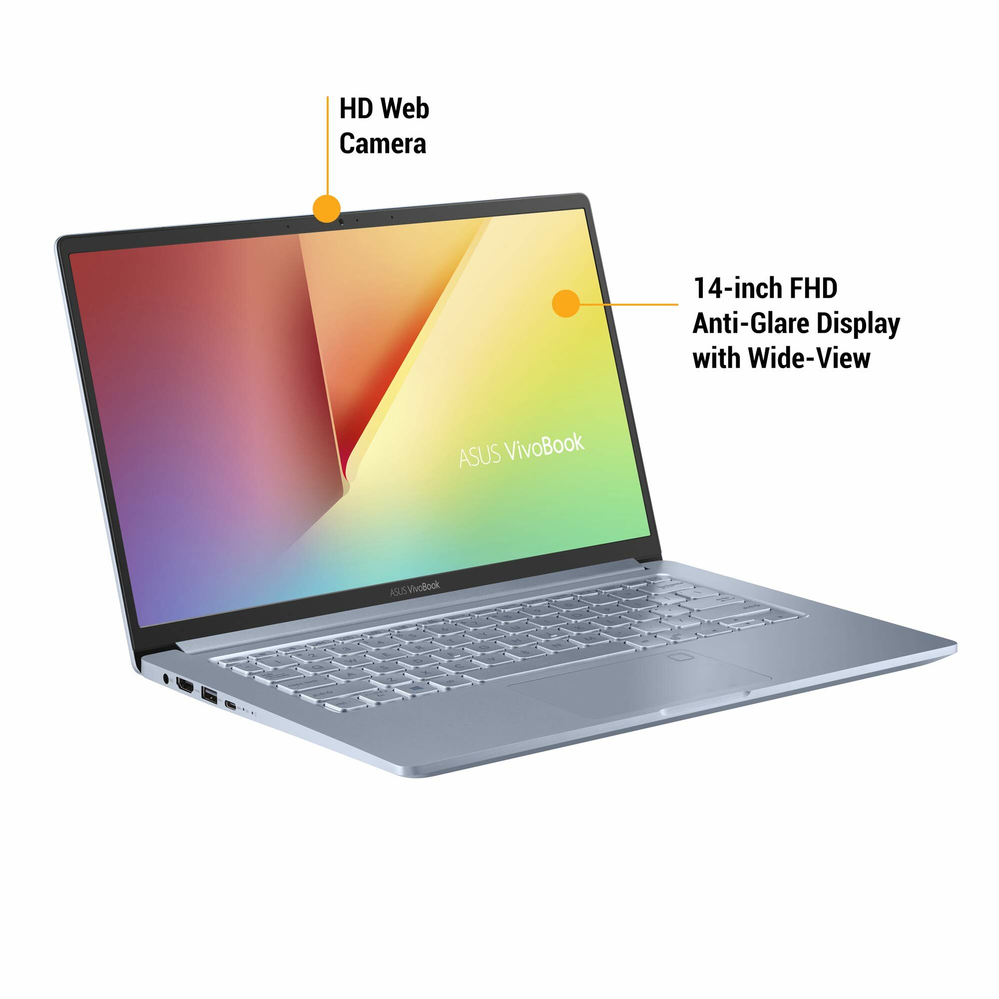 Ультрабук Asus VivoBook i3-8145U/ IPS/ SSD/ Full HD (подсветка, отпечаток)