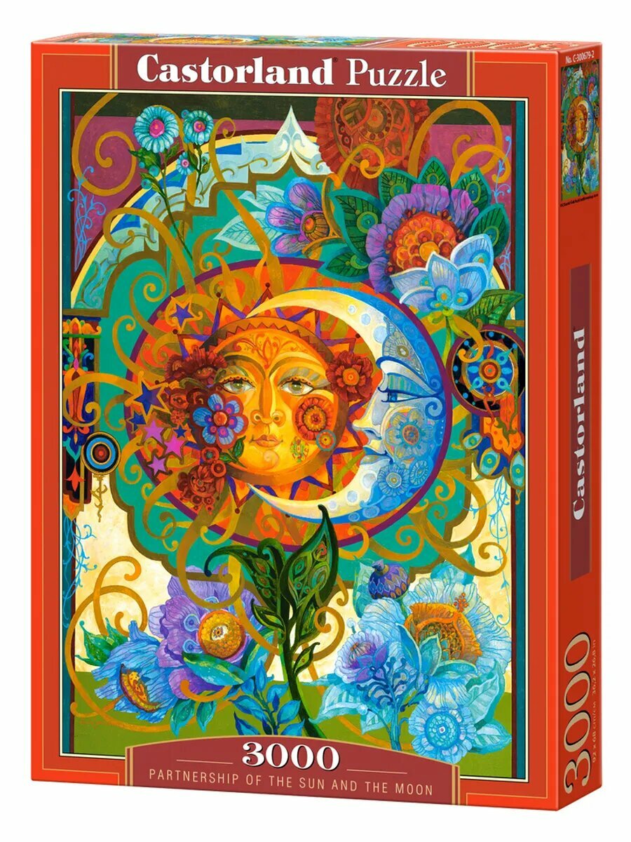 Пазл Встреча Солнца и Луны, 3000 деталей