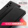 Чехол на Honor 200 Pro (Хонор 200 Про) черный книжка эко-кожа с ф...