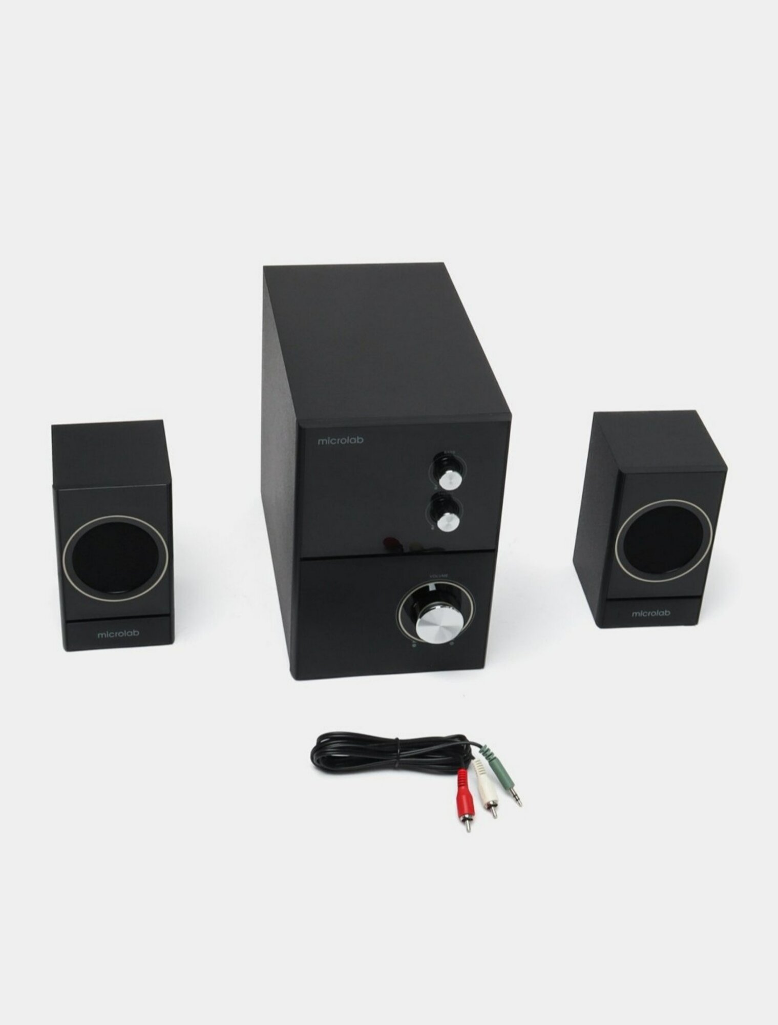 Акустическая система Microlab M-223, 2.1, проводная, беспроводная, 51 Вт - 100 Вт