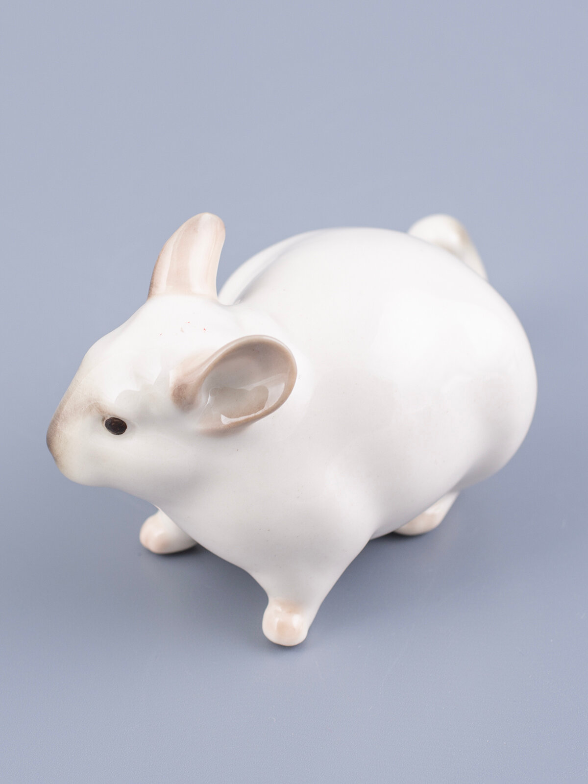 Фарфоровая статуэтка Шиншилла (миниатюра) Серый , Императорский фарфоровый завод — фото 1