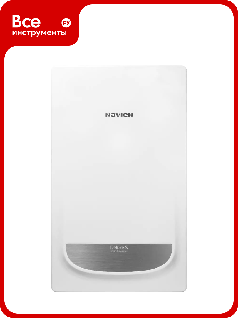 Газовый котел Navien Deluxe S-24k закрытая камера двухконтурный 24 квт коаксиальный НС-1205510