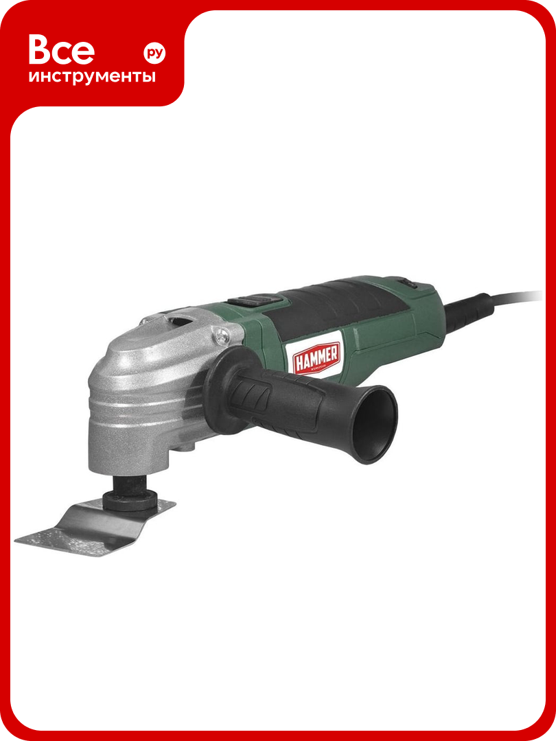 Многофункциональный инструмент Hammer LZK320 320 Вт 12000-22000 об/мин 35 в кейсе + набор 828060