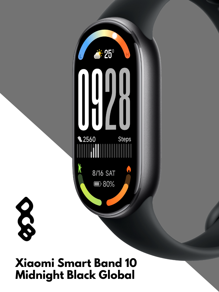 Фитнес-браслет Xiaomi Smart Band 10 Глобальная версия Черный