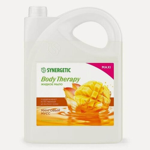Изображение товара Жидкое мыло Synergetic Body Therapy Манговый мусс, 5 л
