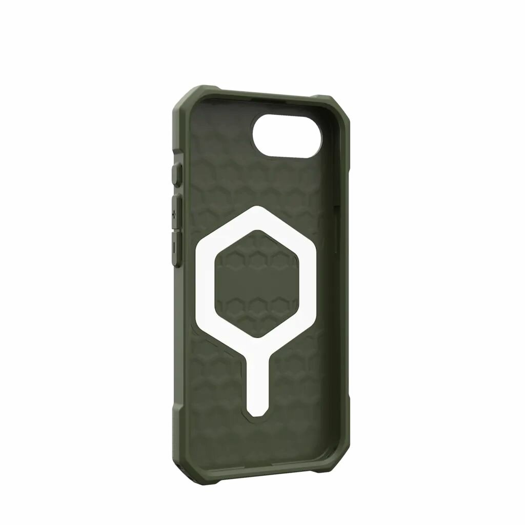Чехол с поддержкой MAGSAFE UAG Essential Armor для iPhone 16E, цвет оливковый (Olive Drab) — фото 1