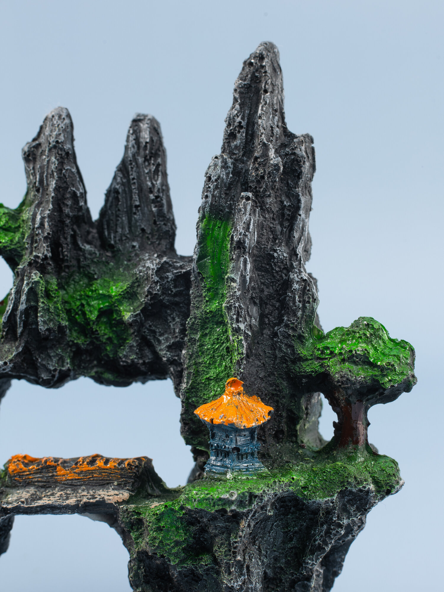 Декорация для аквариума и террариума Японский сад, грот для рыбок, D'Mari — фото 1