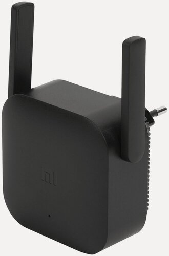 Изображение товара Wi-Fi усилитель сигнала (репитер) Xiaomi Mi Wi-Fi Range Extender Pro Global, черный, евровилка