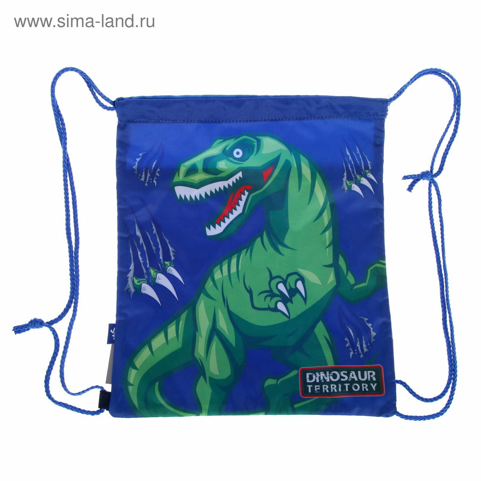 Мешок для обуви 400x350 мм SB-01 Dinosaur особенность: дополнительное отделение