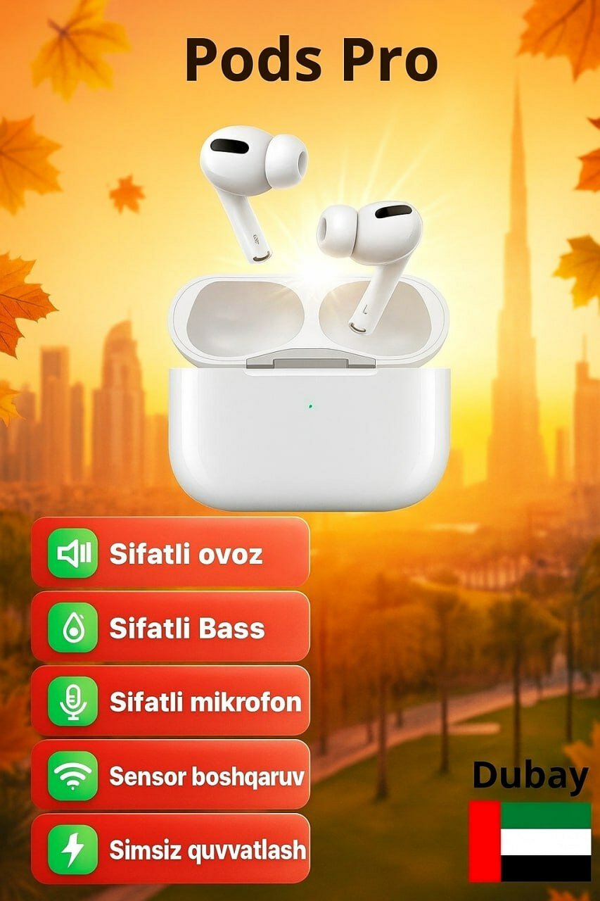 Наушники A.pods Pro, LUX высококачественные, с системой беспроводной зарядкой