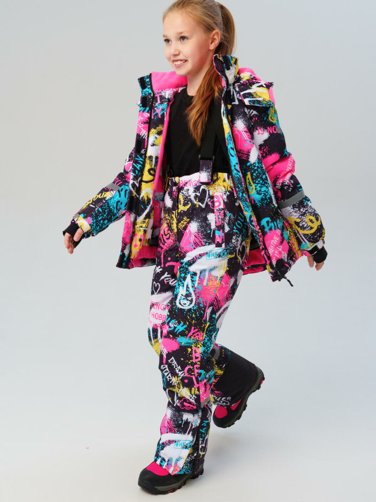 Комплект верхней одежды playToday размер 170  черный