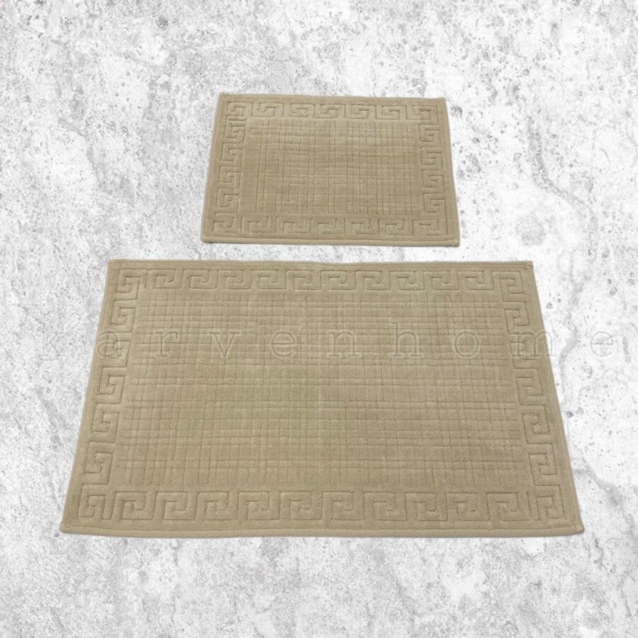 Набор ковриков для ванной Karven GREK бежевый