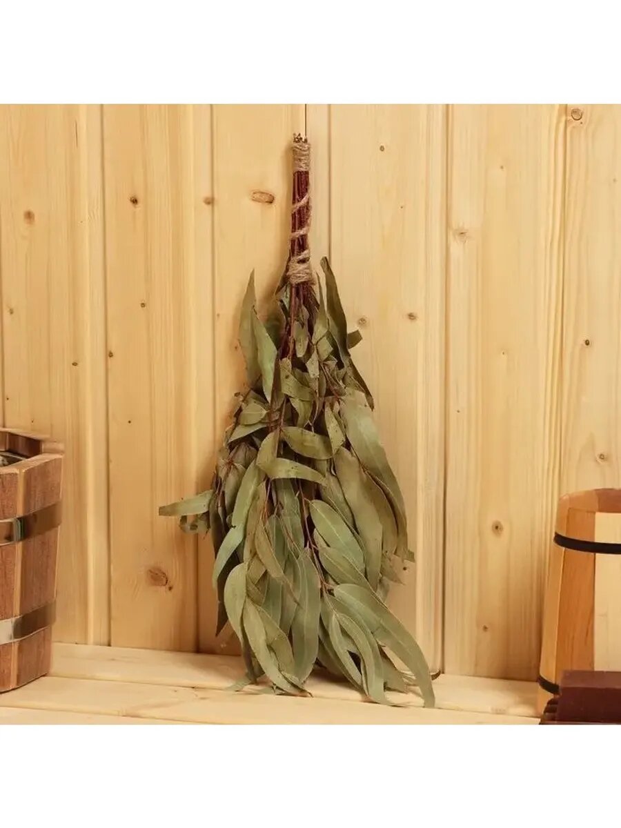 Веник для бани эвкалиптовый в пакете