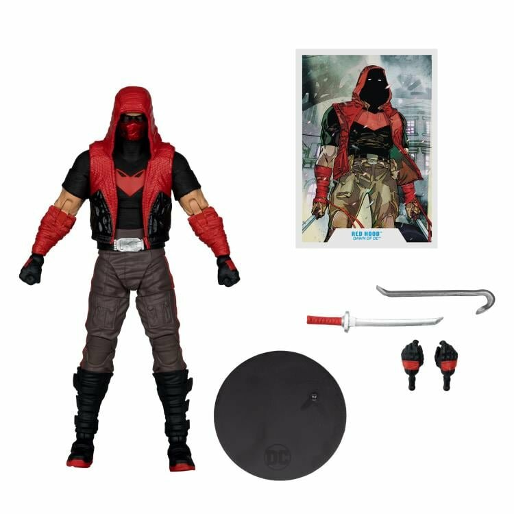 Коллекционная фигурка McFarlane Toys Red Hood, масштаб 7", сверхподвижная, 22 точки артикуляции