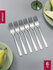 Набор вилок столовых Apollo, нержавеющая сталь, 6 предметов, зерк...