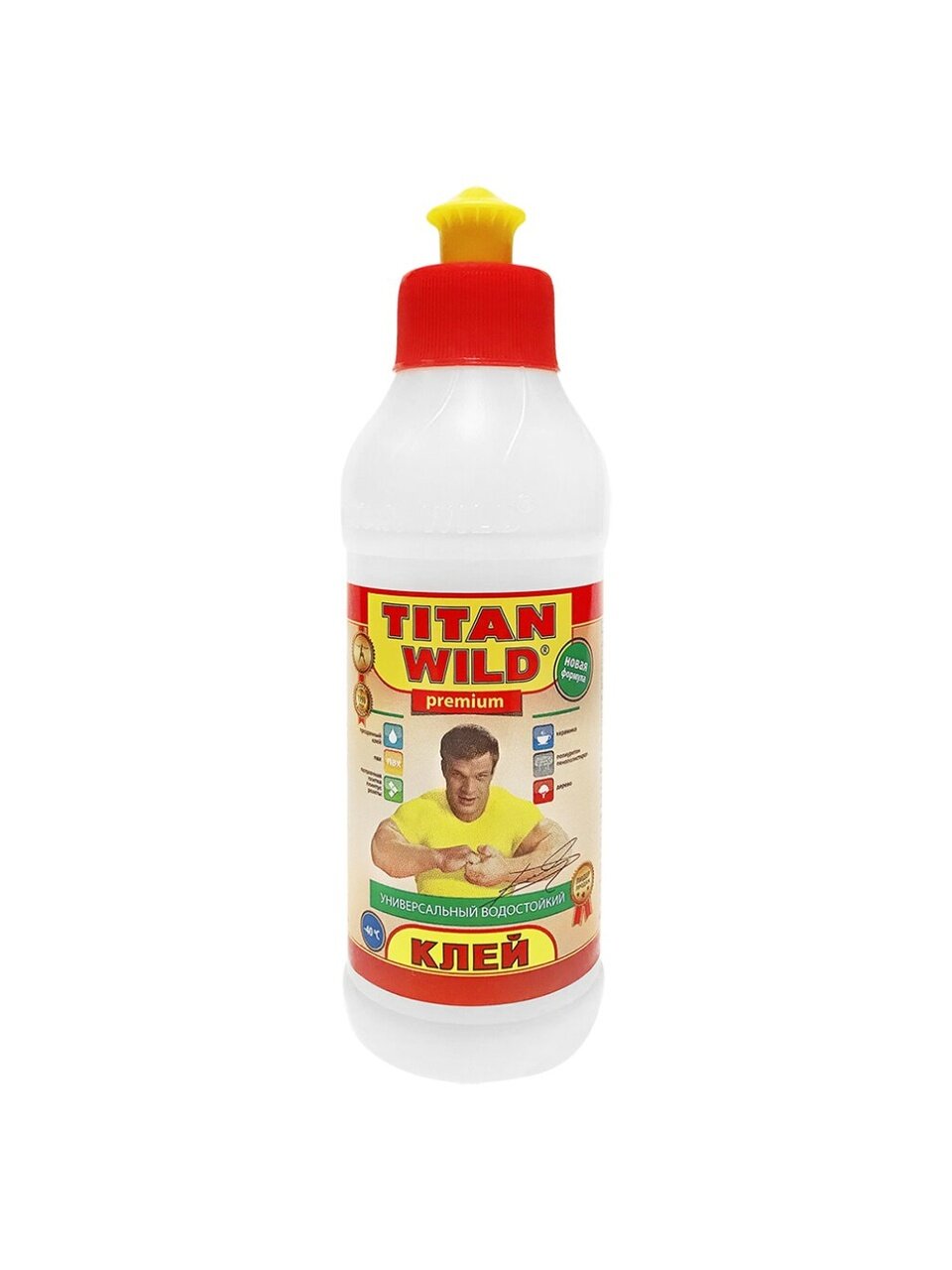 Клей Titan Wild универсальный прозрачный водостойкий 250 мл TWP025 Premium