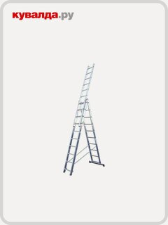 Изображение товара Лестница-стремянка трехсекционная KRAUSE CORDA 3х10