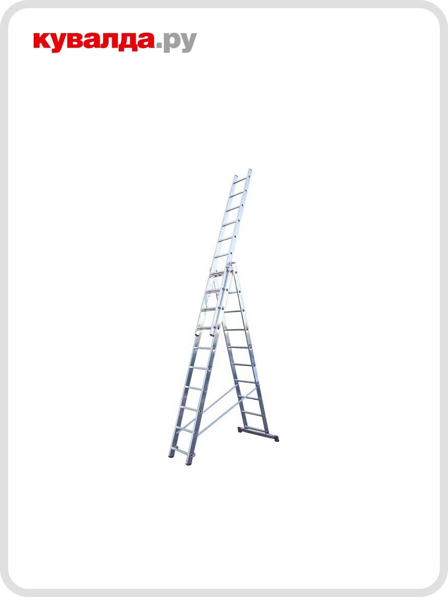 Лестница-стремянка трехсекционная KRAUSE CORDA 3х10